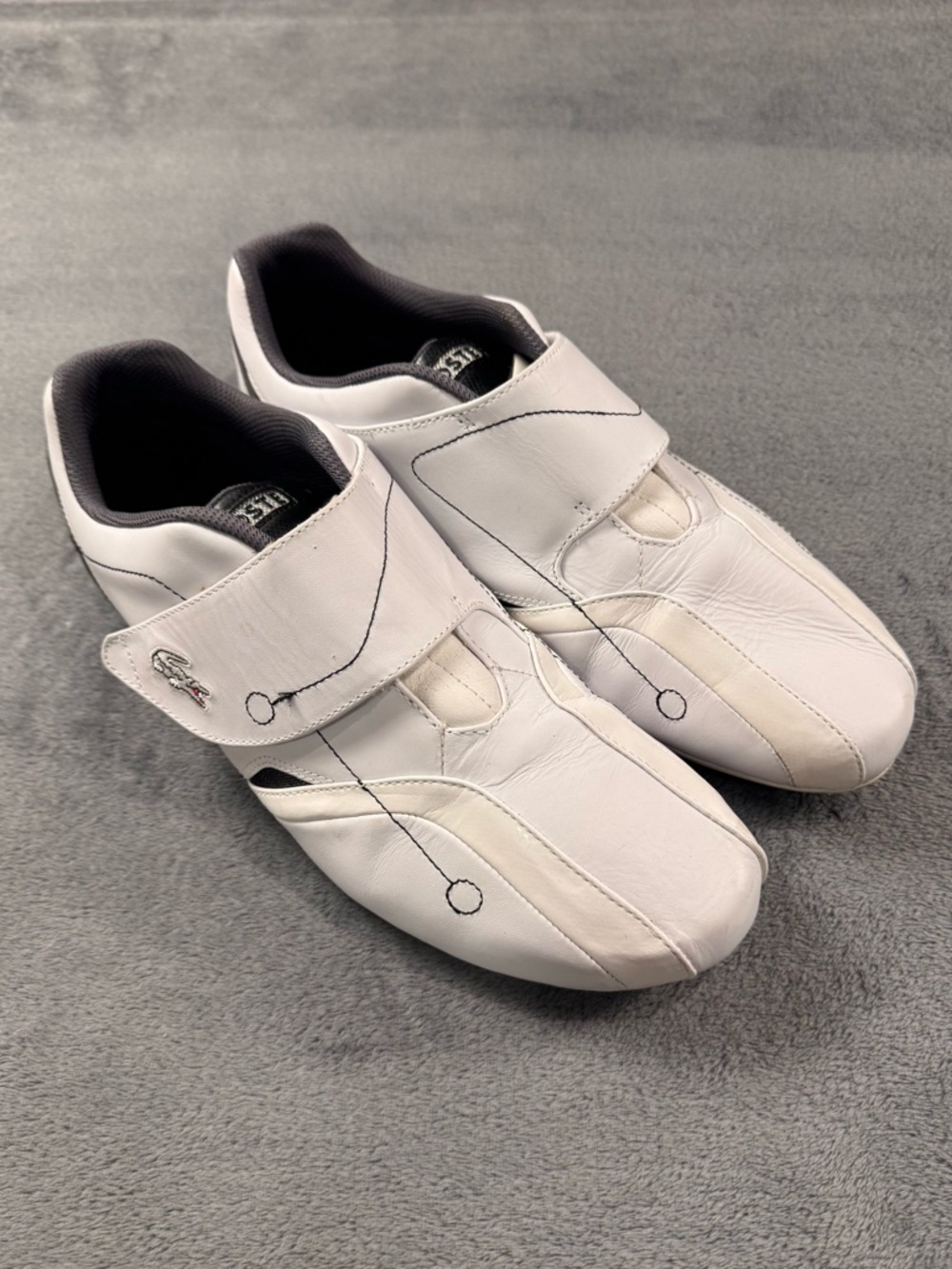 Lacoste Project M White Leather Sneakers for Men